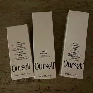 Ourself skincare set, never opened